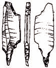 WIELOFUNKCYJNE STANOWISKO MAZOWSZAŃSKIE W GULINIE 215 a b c d e f g j h i m k l o n p r 0 s 3 cm t Ryc. 8. Gulin, pow. Radom.