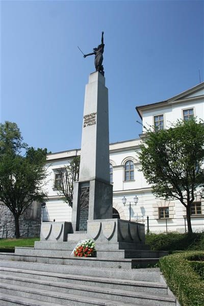 Trochę ięcej o pomniku Legionistó Śląskich autorsta