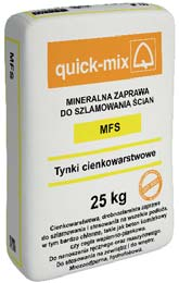 cienkowarstwowe MLC Lekki, cienkowarstwowy tynk cementowo-wapienny, wewnętrzny Cienkowarstwowy, lekki tynk cementowo-wapienny, wewnętrzny.