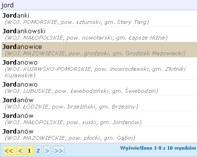 Pola wielowyboru (można zaznaczyć wiele odpowiedzi, pod warunkiem, że nie są ze sobą sprzeczne z punktu widzenia warunku logicznego, w takim przypadku odpowiedzi niedozwolone zostaną wygaszone) c)