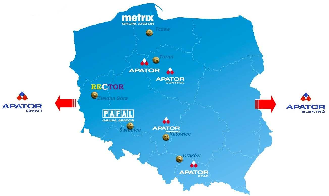 1. Informacje ogólne Skonsolidowany raport kwartalny Grupy APATOR za I kwartał 2008 roku zawierający skrócone 1.1. Skład Grupy APATOR W skład Grupy APATOR wchodzi siedem 1 spółek krajowych i dwa