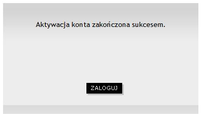 Rysunek I.4 Ustawienie hasła do konta internetowego UWAGA: Podczas aktywacji konta w okienku Użytkownik (rysunek I.