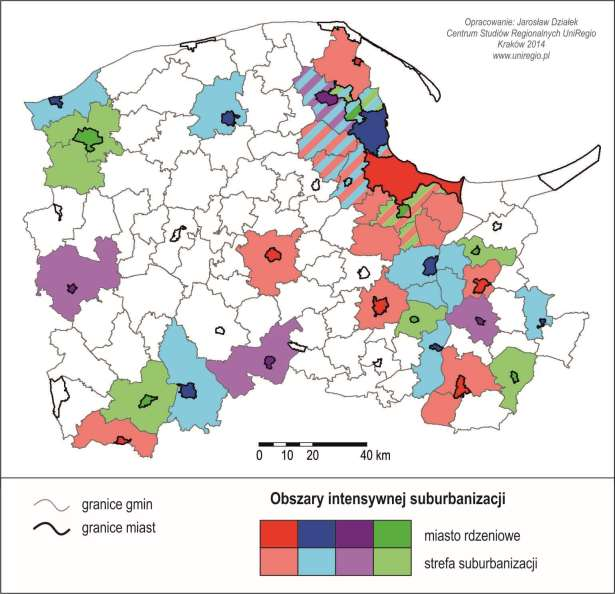 Źródła danych Źródła danych migracje/suburbanizacja Dane BDL GUS