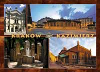 Kraków w akwareli i w fotografii 23 kartki C6 - muzeum MHK na