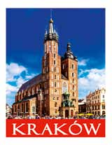 Kraków w akwareli i w fotografii 48 zestaw upominkowy (zakładka+ dwa