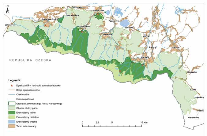 Mapa Karkonoskiego