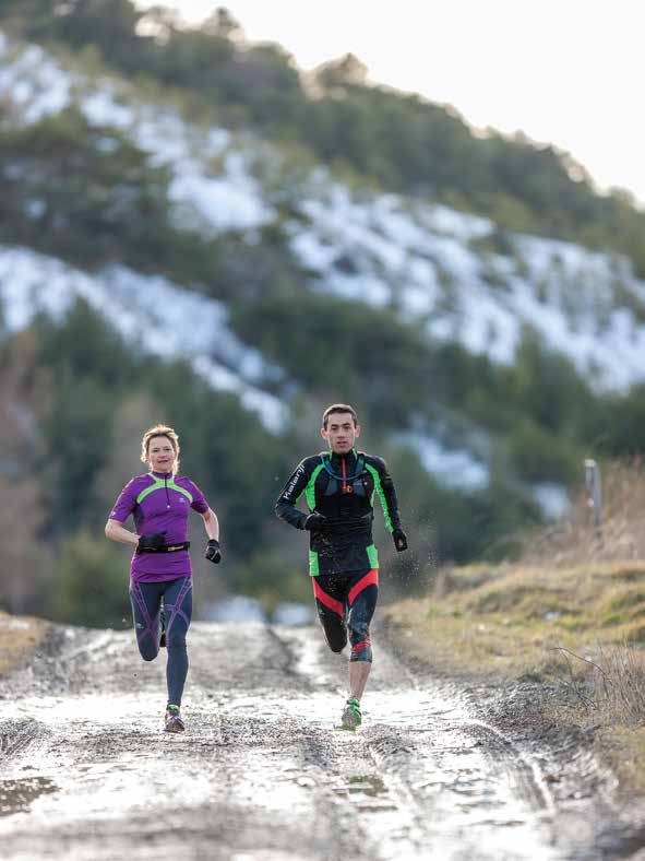 Na bieganie nie ma nieodpowiedniej pogody, dlatego trenować możemy z powodzeniem również zimą.