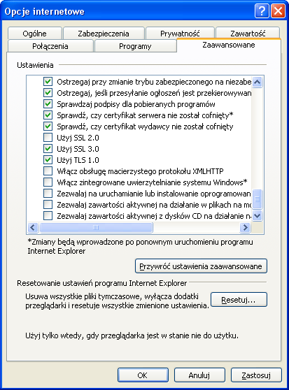 W zakładce [Zawartość] w opcji [Autouzupełnianie] wybierz przycisk [Ustawienia] a następnie wyświetlonym oknie odznacz opcję [Nazwy użytkowników i hasła w formularzach].