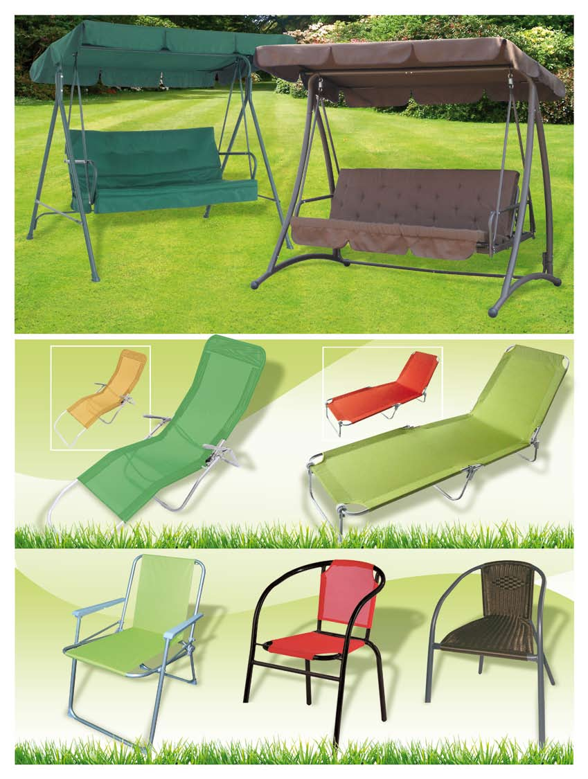 399,- 329,- Huśtawka ogrowa 3-osobowa wym. 178 x 120 x 163 cm 699,- 599,- Huśtawka ogrowa rozkładana 3-osobowa wym. 200 x 114 x 172 cm oparcie rozkładane do pozycji łóżka stelaż stalowy, puszka o gr.