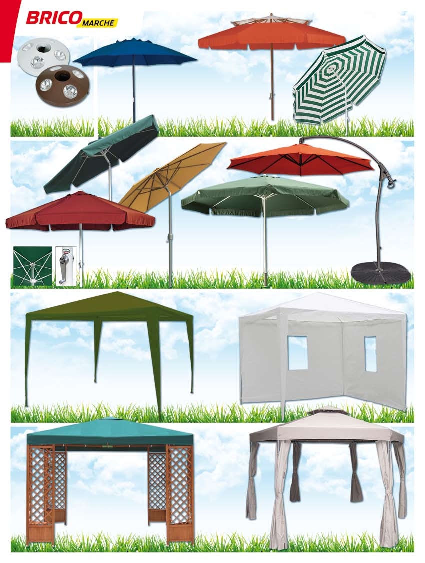39 99 Oświetlenie do parasola ogrowego na baterie/zasilacz 24 diy LED, kolor biały bez baterii 34 99 32 99 Parasol bambusowy z wentylacją śr. 2 m tyczka: śr.