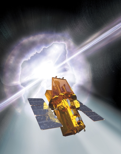 Pierwszy bªysk tej nocy roda, 19.03.2008... Satelita SWIFT jak co noc obserwuje niebo Detektor BAT - 1.