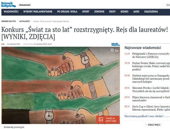 Regularna komunikacja oraz stałe uatrakcyjnianie formuły Programu Edukacji Morskiej w Gdańsku, sprawiają, że inicjatywa cieszy się dużym zainteresowaniem mediów lokalnych i ogólnopolskich.