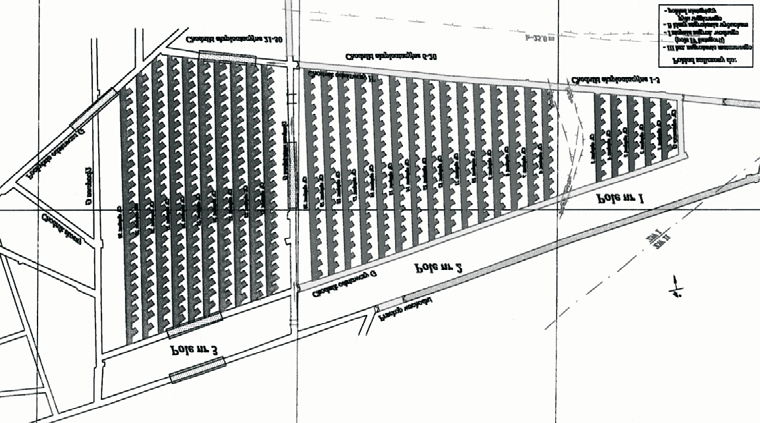176 Rys. 5. Zakres projektowanej eksploatacji w pok³adzie 405 w polu E Fig. 5. Range of designed exploitation in the seam 405 in the part E W czêœci wschodniej parcelê przecinaj¹ uskoki o kierunku przebiegu z pó³nocy na po³udnie i zrzucie do 2,7 m.