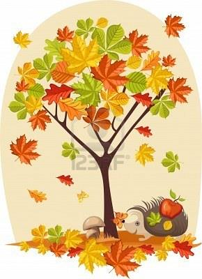 K ą c i k u N a t a l k i Ciekawostki z życia przyrody. JESIENIĄ Jesienią, jesienią Sady się rumienią; Czerwone jabłuszka Pomiędzy zielenią.