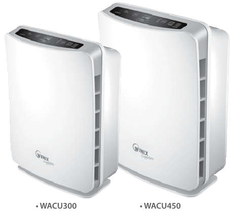 Instrukcja bsługi Plasma Wave Oczyszczacz pwietrza Winix Filtr True HEPA Mdel: WACU300, WACU450