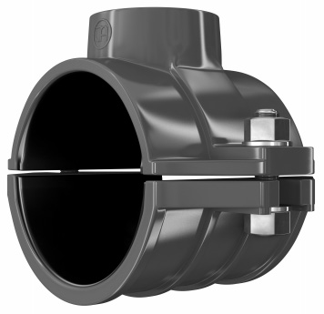 3150 3151 Obejma gwintowana do nawiercania na rury PE i PVC, 2 śruby Index DN GW Cena PLN W-3150-063G50 63 2 120,00 B W-3150-090G50 90 2 105,00 A W-3150-110G50 110 2 110,00 A W-3150-125G50 125 2