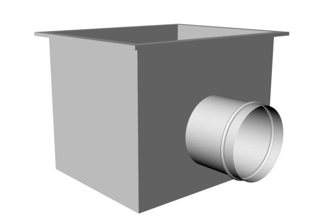 Cennik System wentylacyjny Kanały i kształtki prostokątne Skrzynka wykonana ze stali ocynkowanej, zgrzewana punktowo. Na zamówienie inne wymiary.