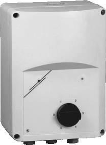 Cennik 2014 Akcesoria elektryczne STR 1 Transformatorowy regulator prêdkoœci obrotowej do jednofazowych (20V, 50Hz) silników urz¹dzeñ rotacyjnych (wentylatory, pompy) Obudowa wykonana z odpornego na