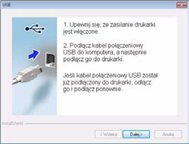 3 4 Przeczytaj umowę licencyjną i, jeśli akceptujesz jej warunki, kliknij opcję [Tak]. Postępuj zgodnie z instrukcjami wyświetlanymi na ekranie.