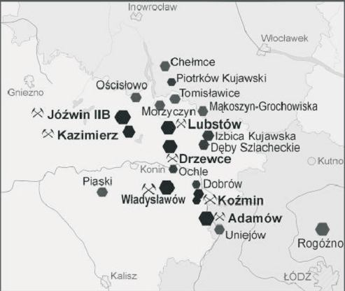 kamiennej. Wśród kopalin pospolitych wyróżniamy kruszywo naturalne, piaski kwarcowe oraz torfy.