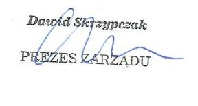 1. PISMO PREZESA ZARZĄDU Szanowni Państwo, Drodzy Akcjonariusze, członkowie Rady Nadzorczej W imieniu Zarządu Spółki Site S.A. prezentuję Państwu informacje z przebiegu działalności Spółki w 2015 roku, jak również perspektywy jej dalszego rozwoju.
