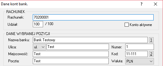 rachunku bankowego (informację tę, otrzymuje najczęściej już po zajęciu rachunku bankowego i informacji zwrotnej z banku).