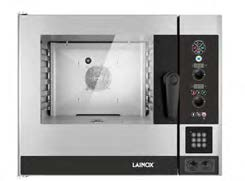 LAINOX Piec konwekcyjno-parowy 061 6x GN 1/1 pojemność 6x GN 1/1 odległość między prowadnicami 60 mm liczba porcji 30/80 wymiary 875x650x(H)705 mm CVES061 wersja bezpośredni natrysk moc 8,25 kw/400 V