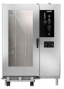LAINOX Piec konwekcyjno-parowy 202 20x GN 2/1 lub 40x GN 1/1 pojemność 20x GN 2/1 lub 40x GN 1/1 odległość między prowadnicami 63 mm liczba porcji 300/500 wymiary 1290x895x(H)1810 mm SAEB202 wersja