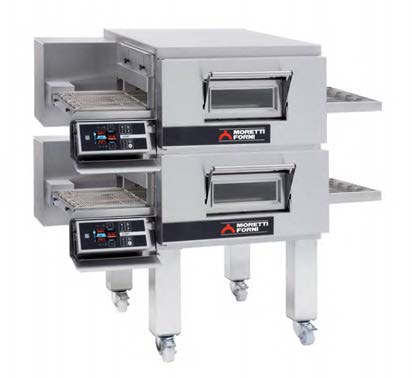 MORETTI FORNI przykładowy zestaw Wersja elektryczna model T75E T97E TT98E wymiary komory 910x500x(H)80 mm 1160x750x(H)80 mm 1160x810x(H)80 mm moc pojedynczej komory 16,5 kw 26 kw 21,8 kw 500 mm 750