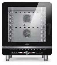 LAINOX Piec konwekcyjno-parowy 071 7x GN 1/1 lub 7x 600x400 mm pojemność odległość między prowadnicami 7x GN 1/1 lub 7x 600X400 mm 70 mm liczba porcji 50/120 wymiary 812x725x(H)935 mm ICET071 moc