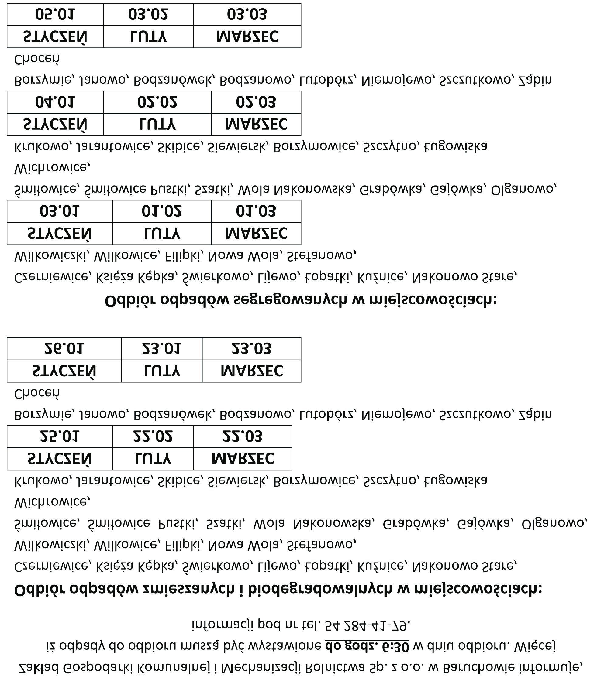 8 GMINNA SPÓŁKA WODNA CHOCEŃ PODSUMOWANIE DZIAŁALNOŚCI W ROKU 2016 R.