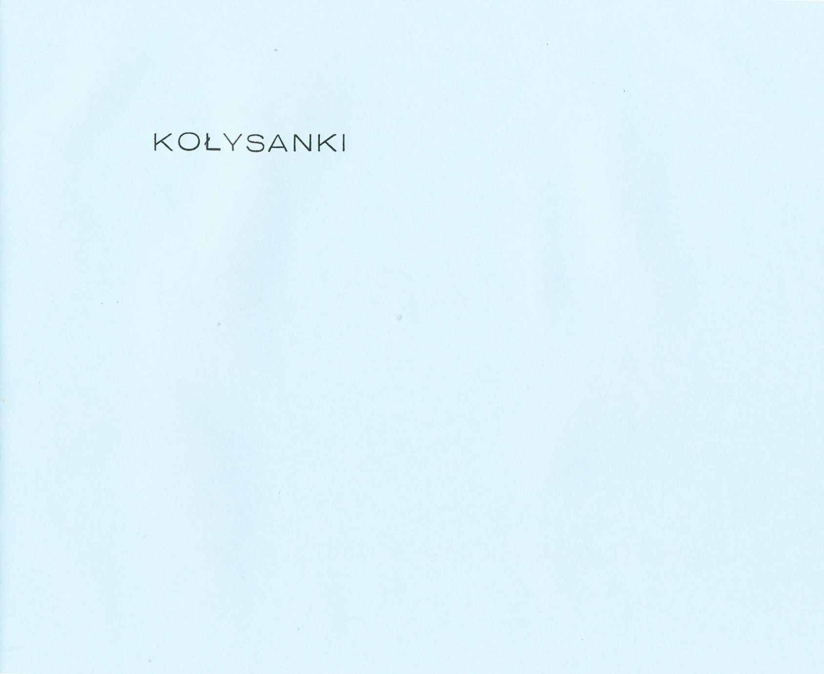 KOŁYSANKI