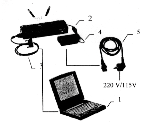 W skład analizatora, którego schematyczną budowę przedstawiono na rysunku 9, wchodzą następujące zespoły i urządzenia: analizator z modułami pomiarowymi, 2, NO, NO 2,, O 2 ; przenośny komputer PC;