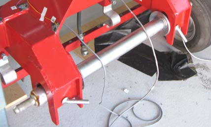 mahine ombinations at the preliminar design stages. In the stud, it was adopted flat, two-wheeled trator model inluding, b fores applied to the hith pin, trailer's impat on the behaviour of unit.
