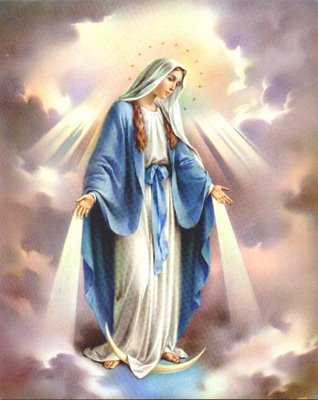 Godzina Łaski 8 grudnia od 12.00 do 13.00 Matka Boża, objawiając się w Święto Niepokalanego Poczęcia, 8 grudnia 1947 r.