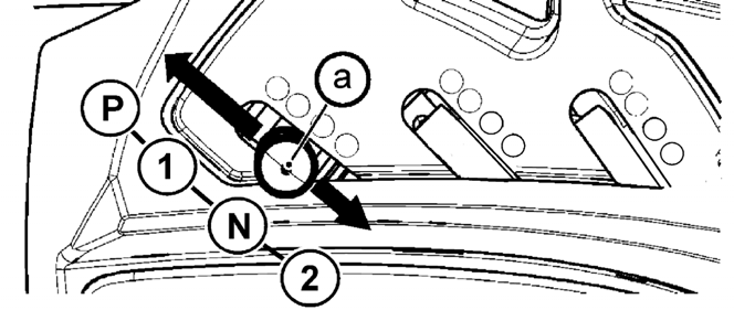 HYDRAULICKÉ ZAŘÍZENÍ P13N002 PRZEDNIE ZŁĄCZA ZEWNĘTRZNEGO OBWODU HYDRAULICZNEGO Na życzenie można ciągnik wyposażyć w złącza zewnętrznego obwodu hydraulicznego lokalizowane w przedniej części.
