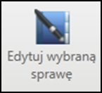 komentarz o następującej treści Sprawę anulowano dnia. wraz z datą anulowania. Na listach wpisów rejestrów anulowane sprawy zostaną oznaczone kolorem szarym. Uwaga!