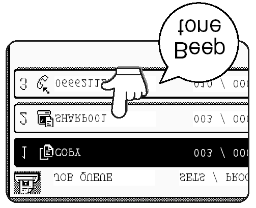 NAZWY CZĘŚCI I ICH FUNKCJE Panel dotykowy Ekrany panela dotykowego pokazane w niniejszej instrukcji są ilustracjami i mogą się różnić od ekranów rzeczywistych.