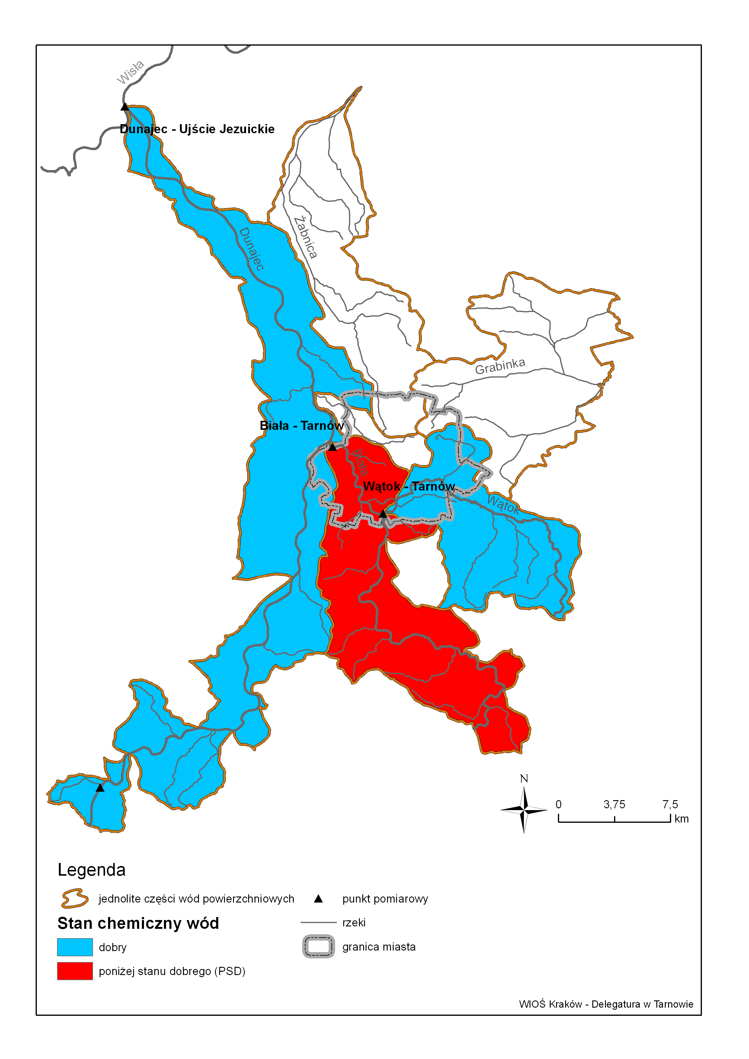 Informacja o stanie środowiska w 2010 roku 31 Mapa.