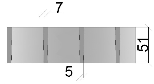 51x51x51 Wysokość [mm]