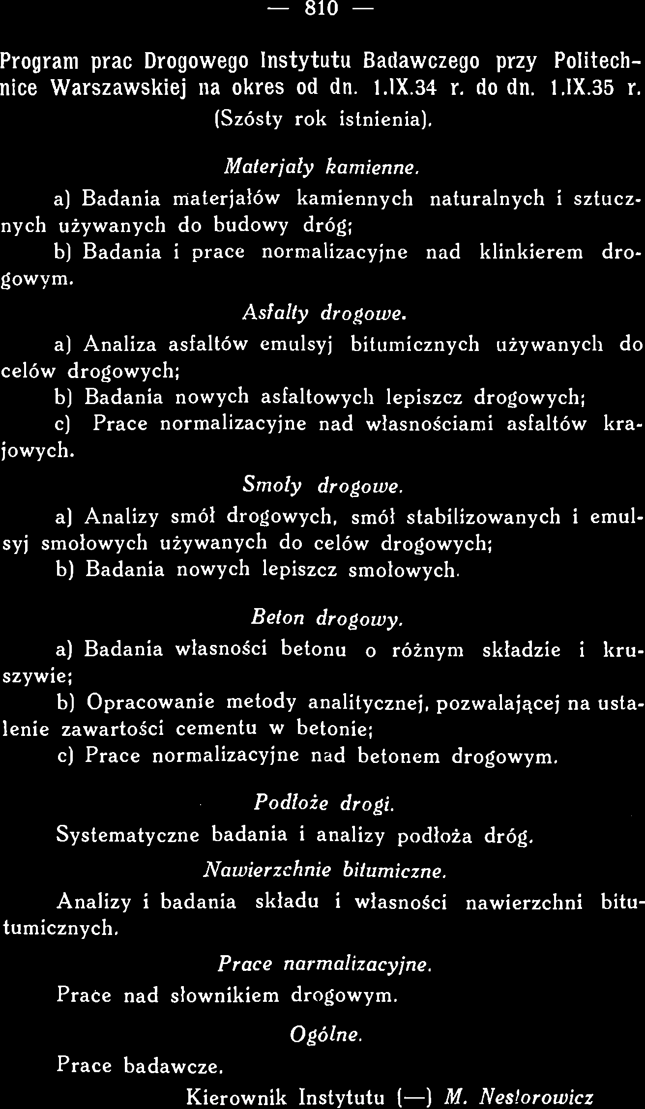 Podłoże drogi.