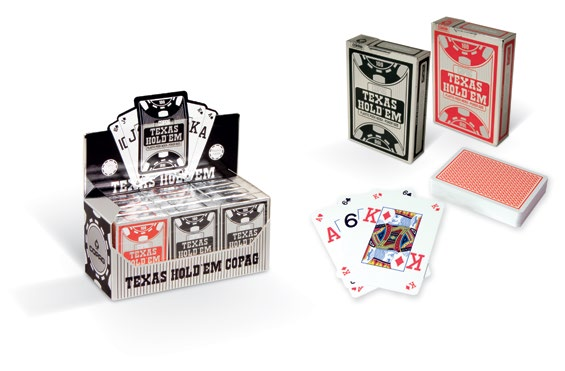 COPAG CARDS Texas Hold em 100% Plasic Cards Jumbo Index Item: 104006338 Ean: