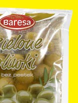 BARESA Oliwki zielone bez pestek 160 g/1 opak.