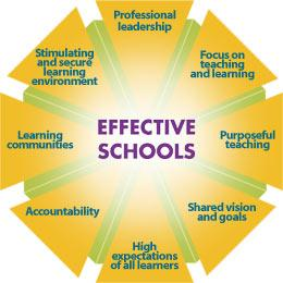 Kultura Efektywnych Szkół Stymulujące i bezpieczne środowisko uczenia się Profesjonalne przywództwo Nacisk na nauczanie i uczenie się