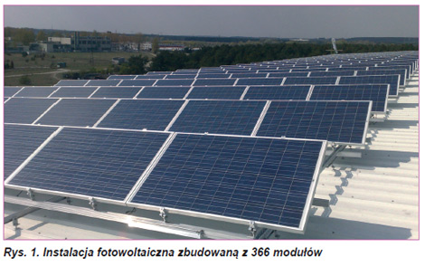 Zamrożone słońcem Wykorzystanie fotowoltaiki do celów chłodniczych Znany na rynku producent mrożonek FRoSTA, zainstalował na dachu swojej mroźni system fotowoltaiczny.