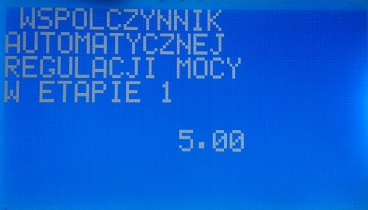 Kolejnym parametrem jest