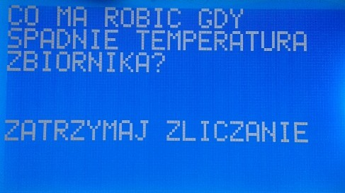 ustawiamy jak ma odbywać