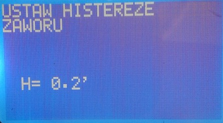 pracą zaworu.