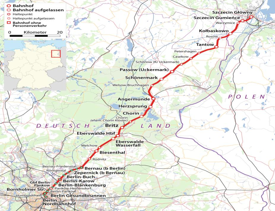 Projekty zrealizowane w ostatnich latach Berlin-Szczecin Kosztem 17,4 mln PLN ze