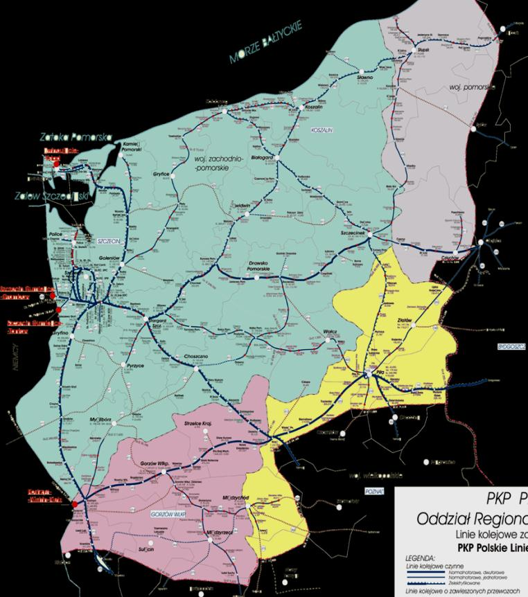 Projekty w trakcie realizacji Linia 273 Wrocław Główny-Szczecin Główny W 2011 rozpoczęto realizację projektu